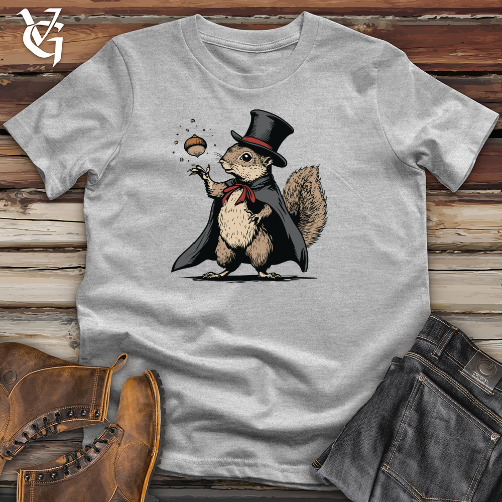 Squirrel Magician Show Cotton Tee