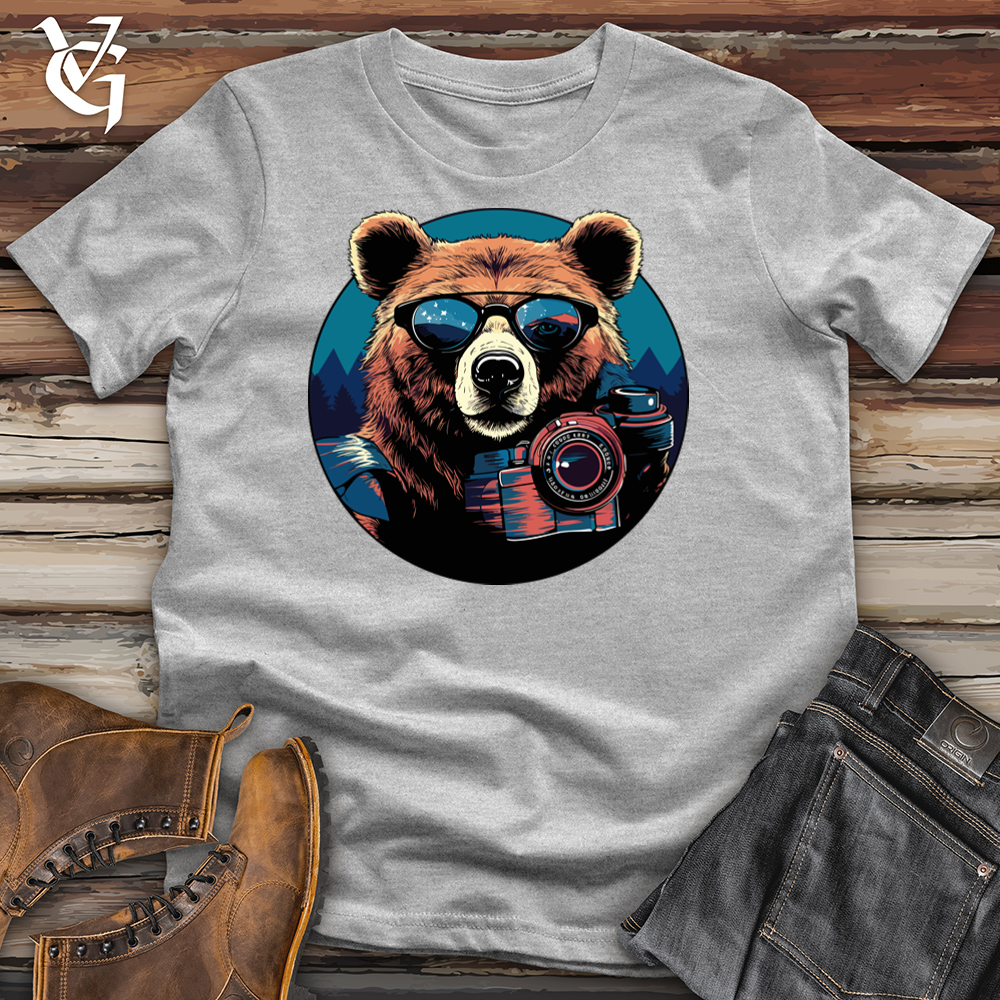 Snapshot Sun Bear Cotton Tee