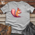 Squirrel Blowing Bubbles with Bubble Gum Cotton Tee