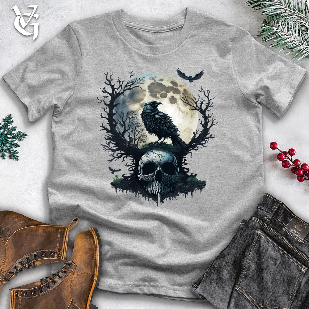 Graveyard Raven Cotton Tee