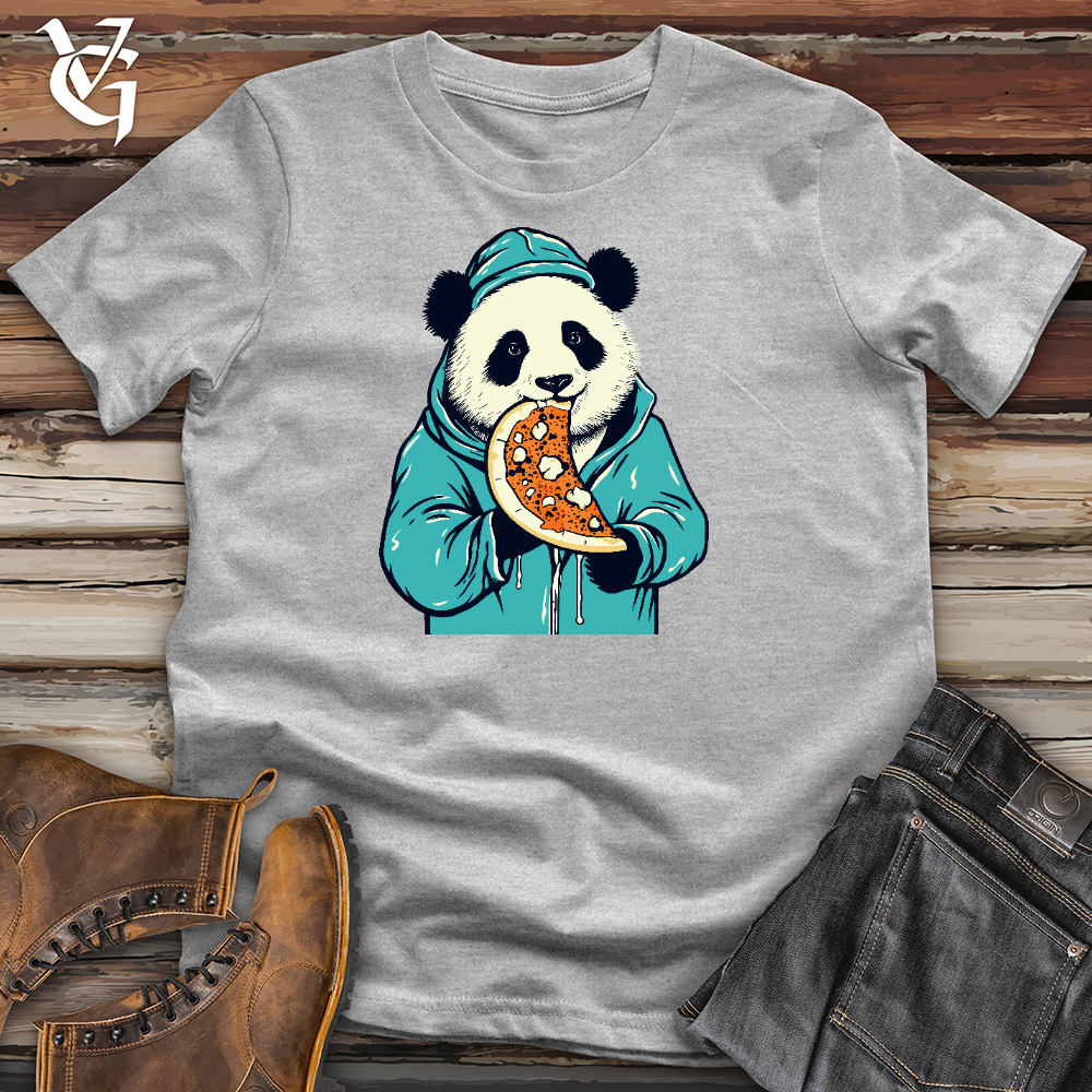 Panda Pizza Party Cotton Tee