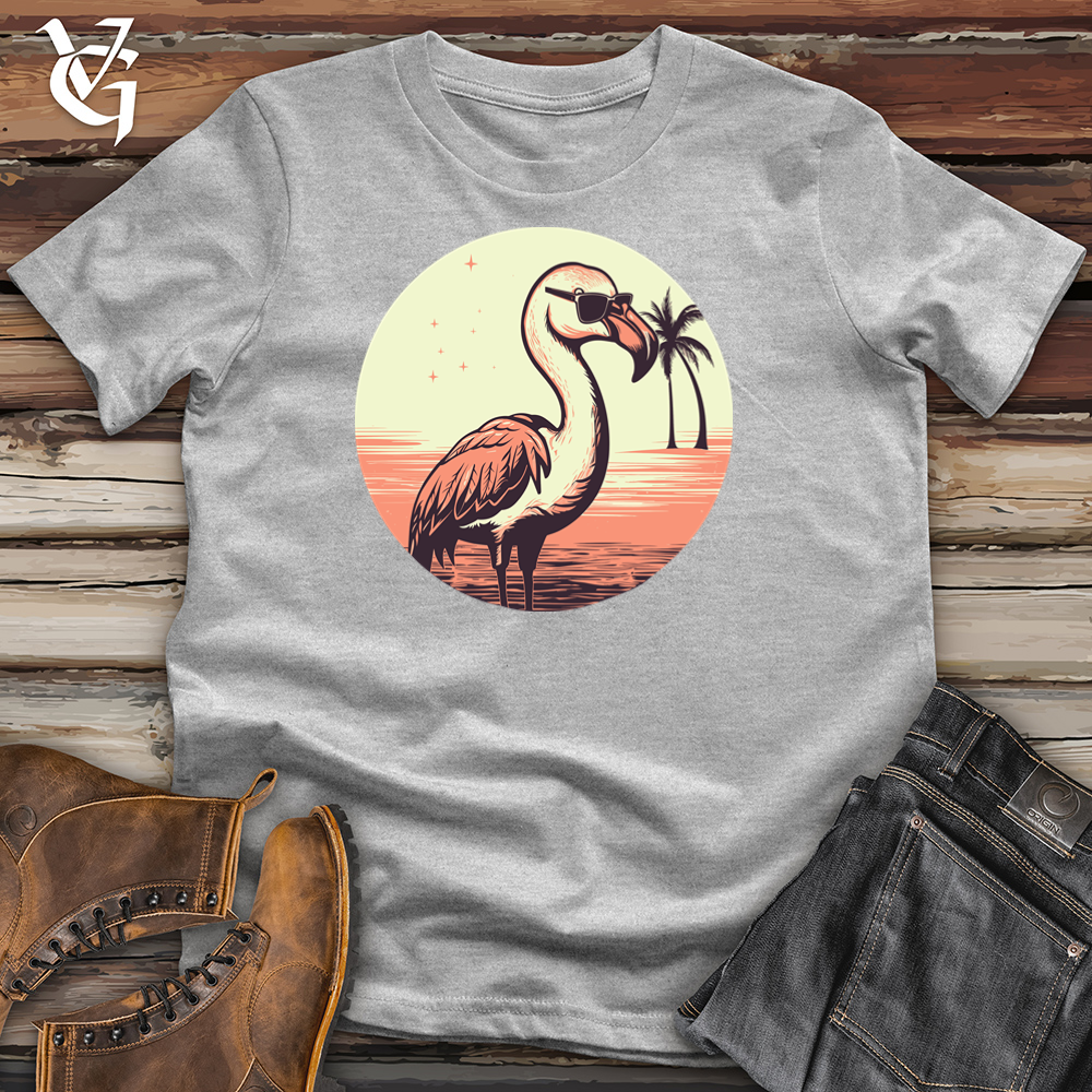 Sunny Paradise Flamingle Cotton Tee