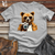 Retro Lens Wielding Bear Cotton Tee