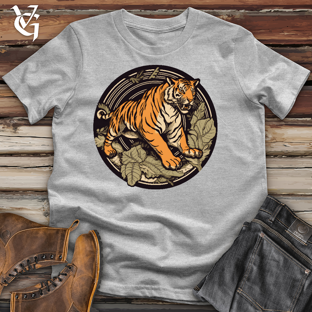 Tiger In The Midnight Cotton Tee