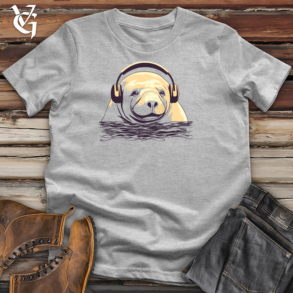 Manatee Headphone Bliss Cotton Tee