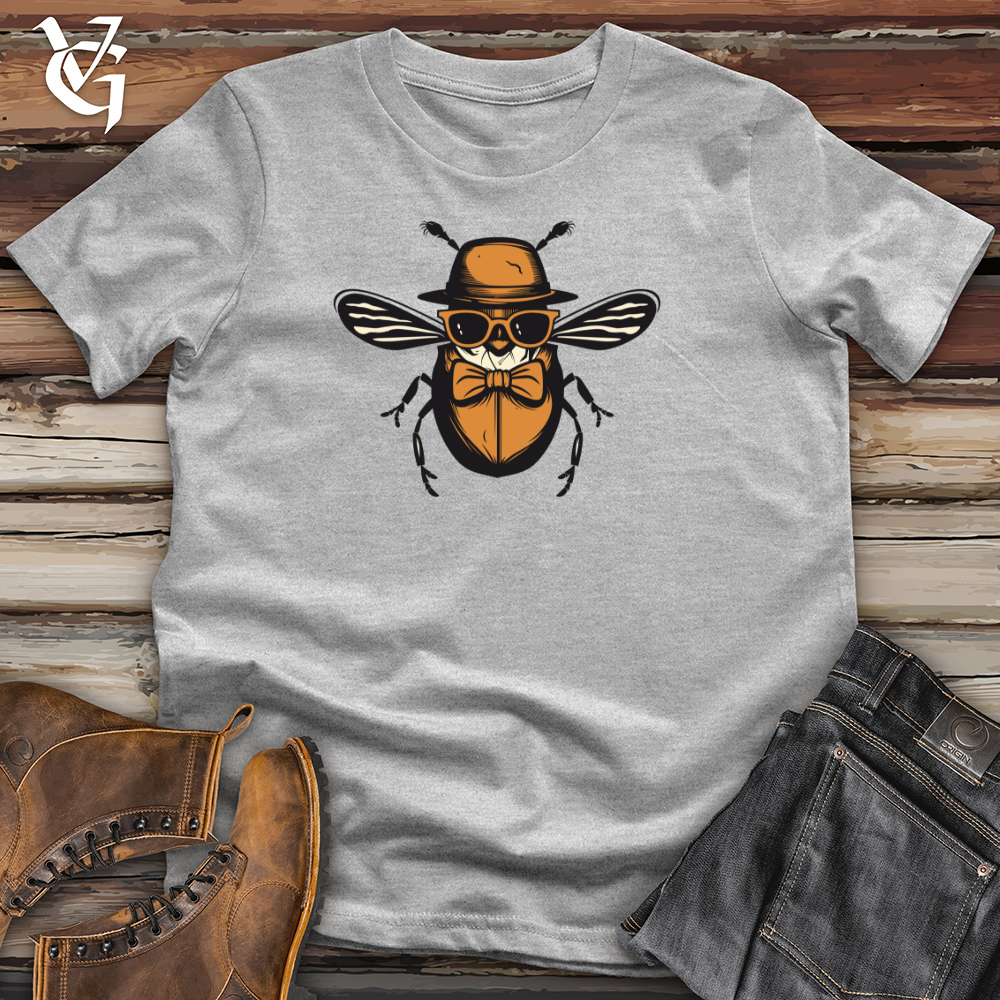 Retro Bowtie Beetle Cotton Tee