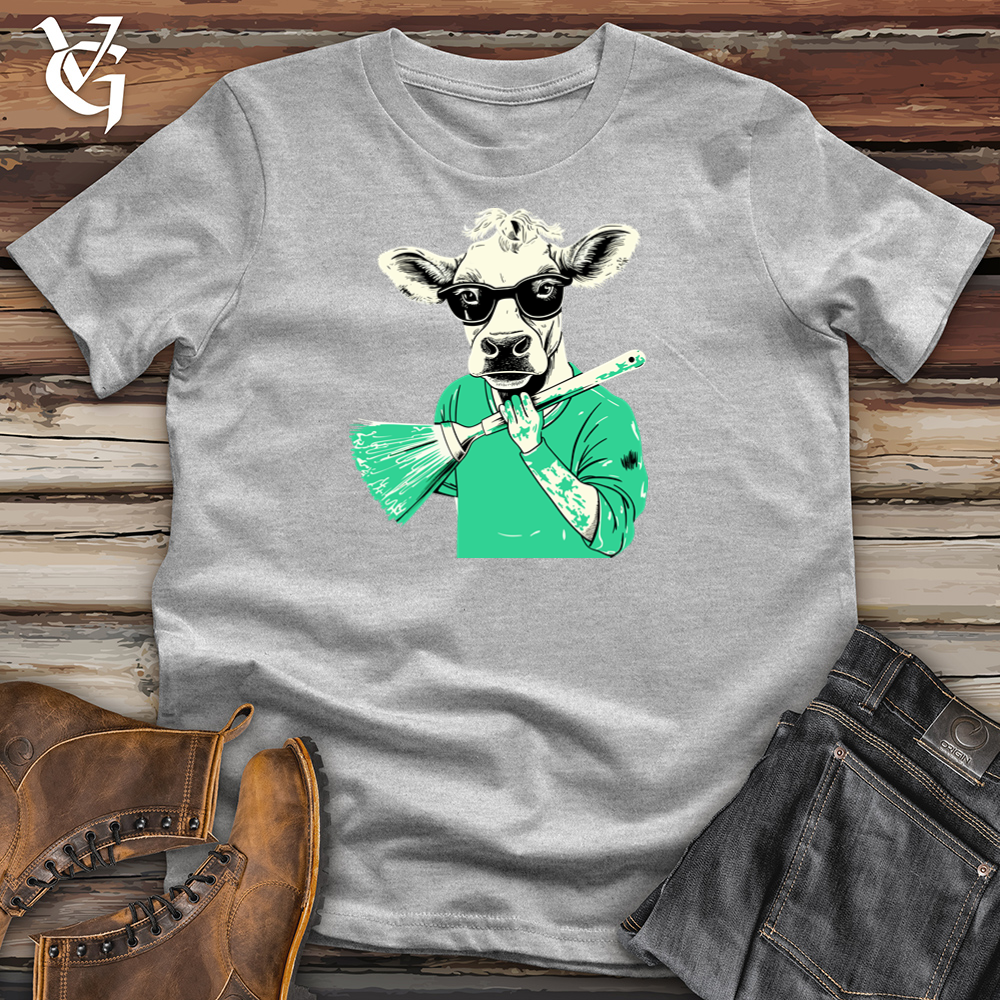 Bovine Artistry Cotton Tee