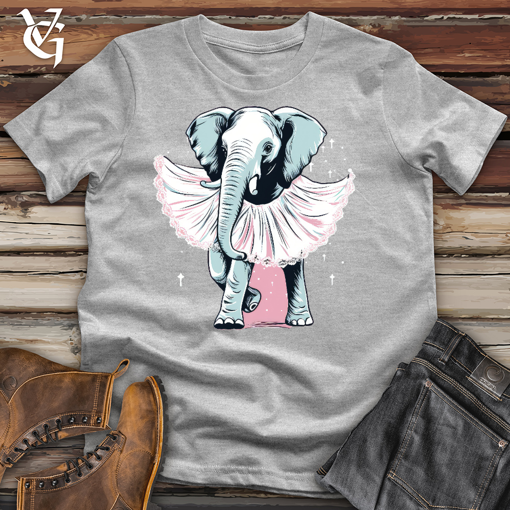 Elephant Ballerina Cotton Tee