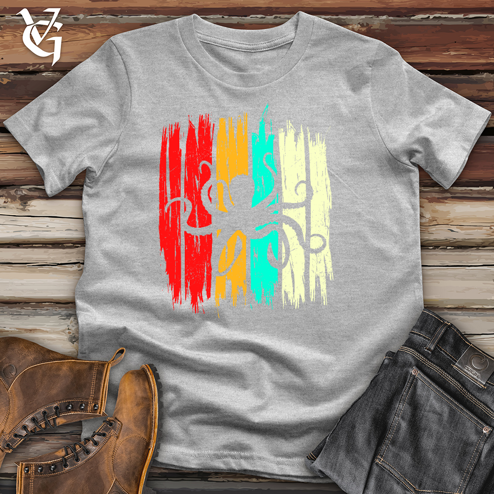 Retro Octopus Cotton Tee