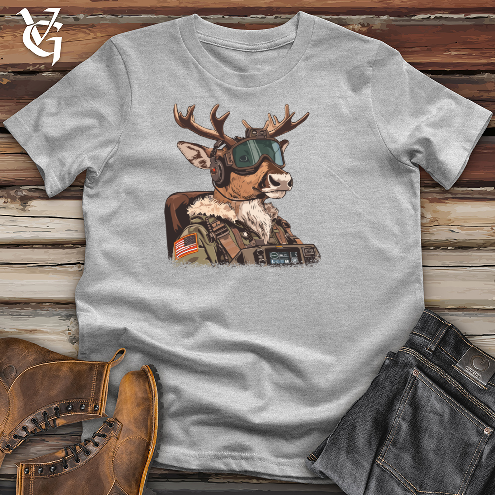 Deer Pilot Gear up Cotton Tee