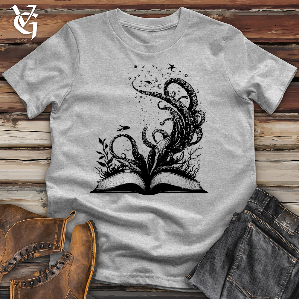 Octopus Book Cotton Tee