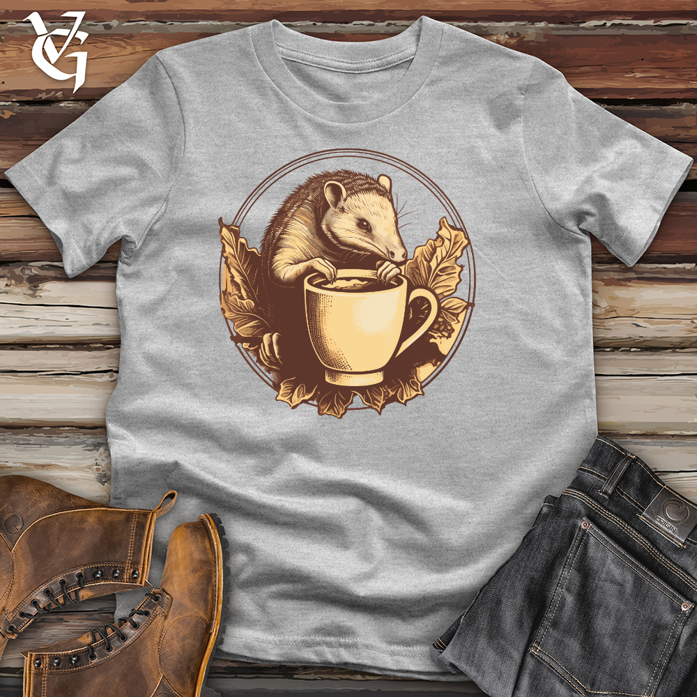 Armadillo Coffee Break Moment Cotton Tee