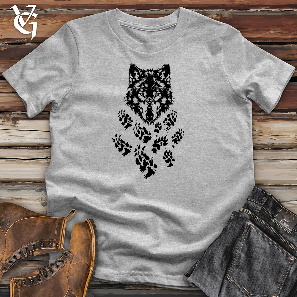 Wolf Paw Trail Cotton Tee