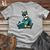 Fox Reading Book Cotton Tee