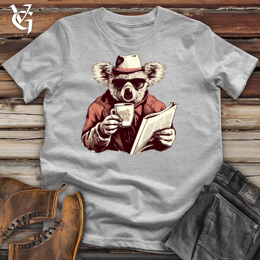 Cozy Koala Mornings Cotton Tee