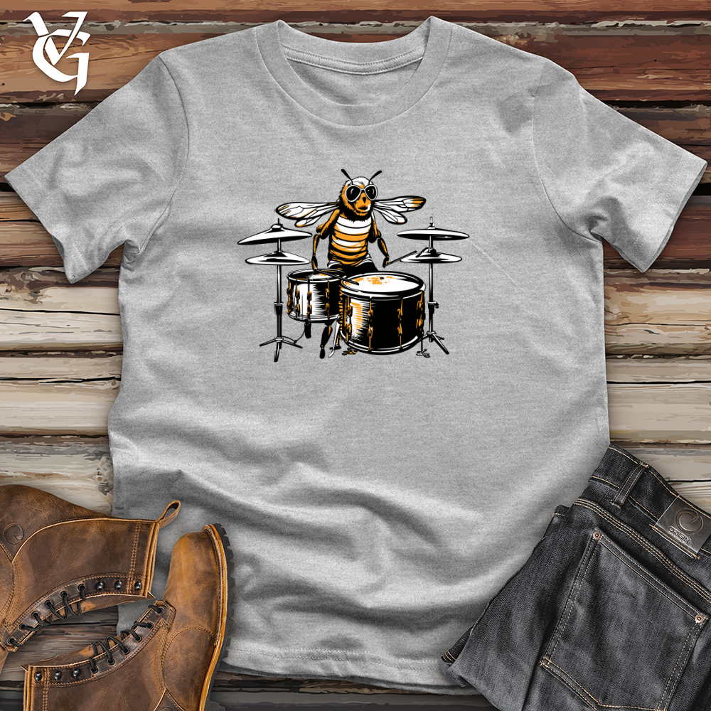 Bee Hive Beat Drumroll Rhythm Cotton Tee