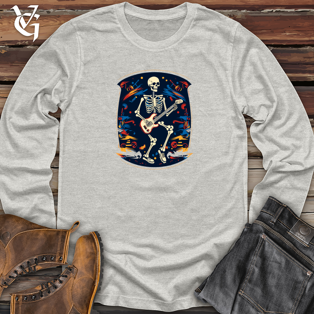 Retro Maestro of Bones Long Sleeve