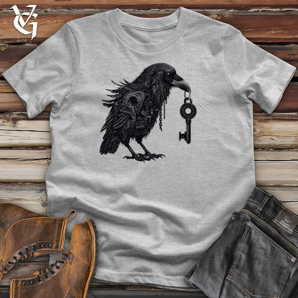 Mechanical Raven Keykeeper Cotton Tee