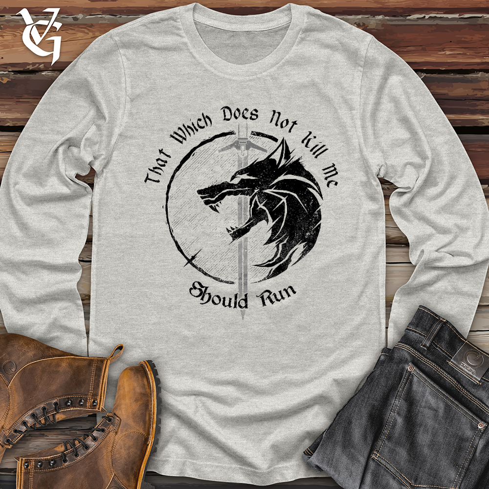 Should Run Wolf Long Sleeve