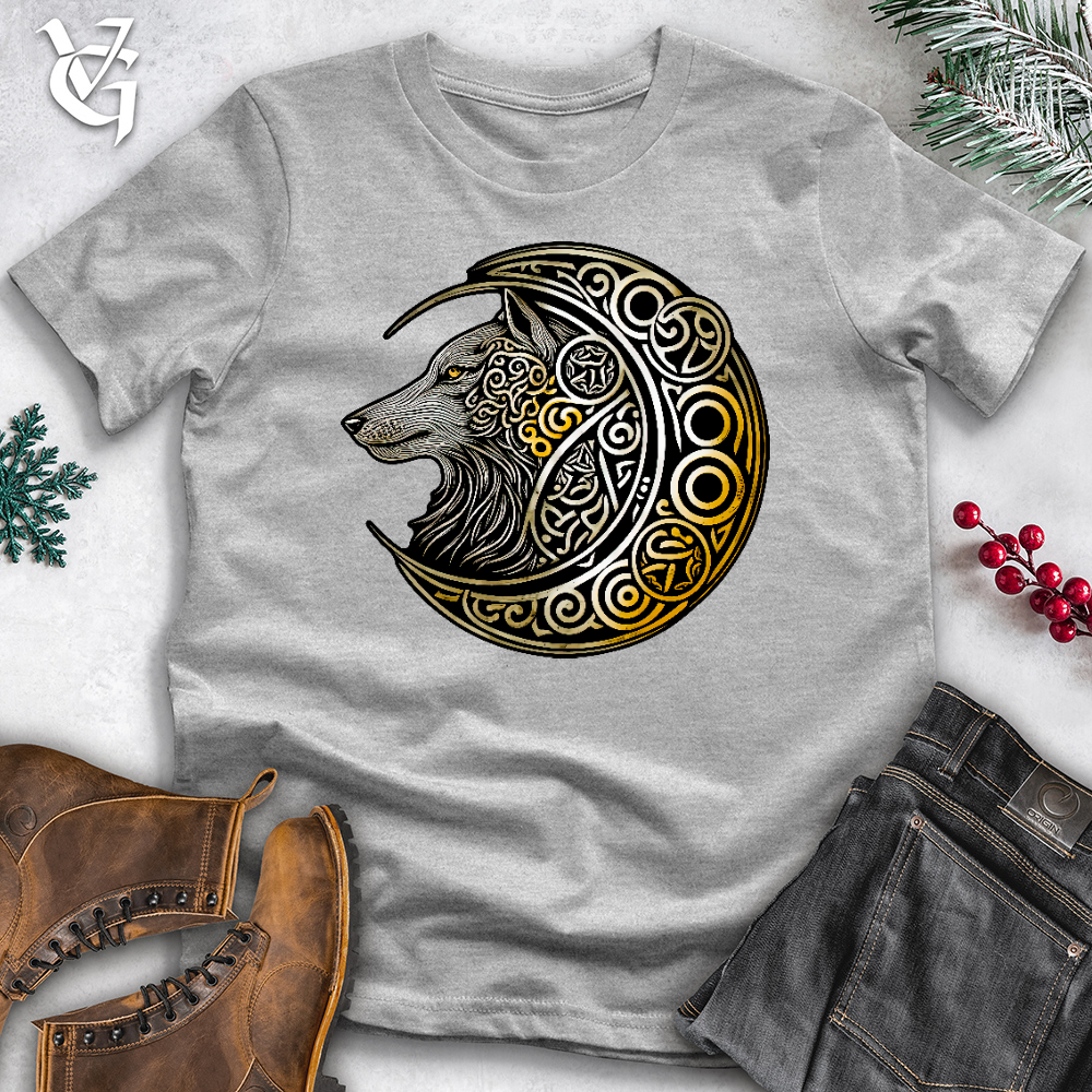 Mind Of A Cosmic Wolf Cotton Tee