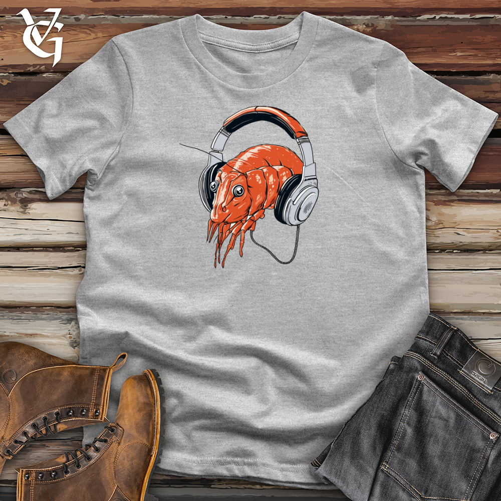 Shrimp Headphone Harmony Cotton Tee