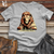 Lion Play Chess Cotton Tee