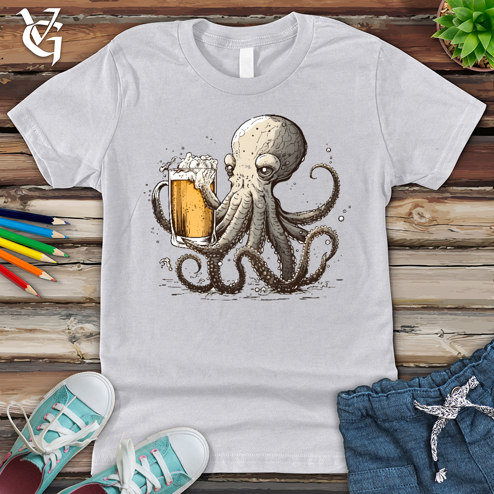 Octopus Happy Hour Youth Tee