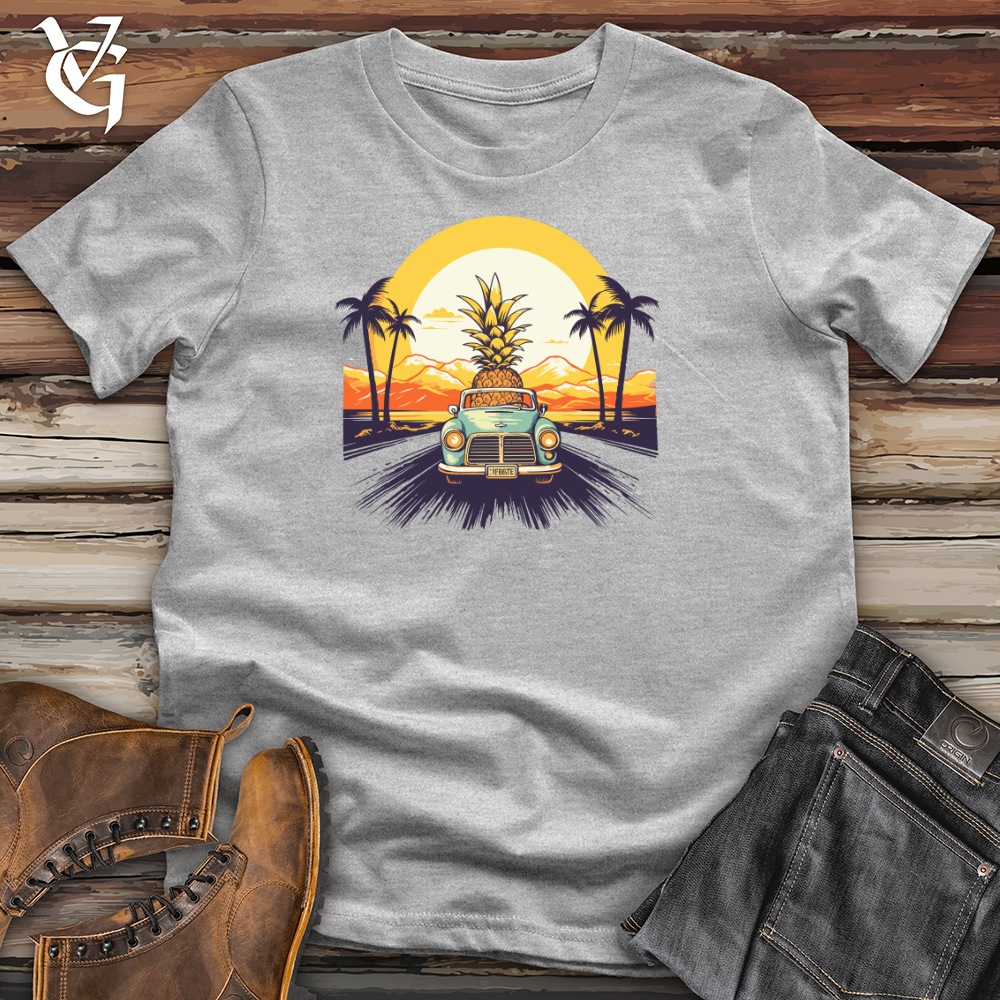 Retro Roadtrip Pineapple Cotton Tee