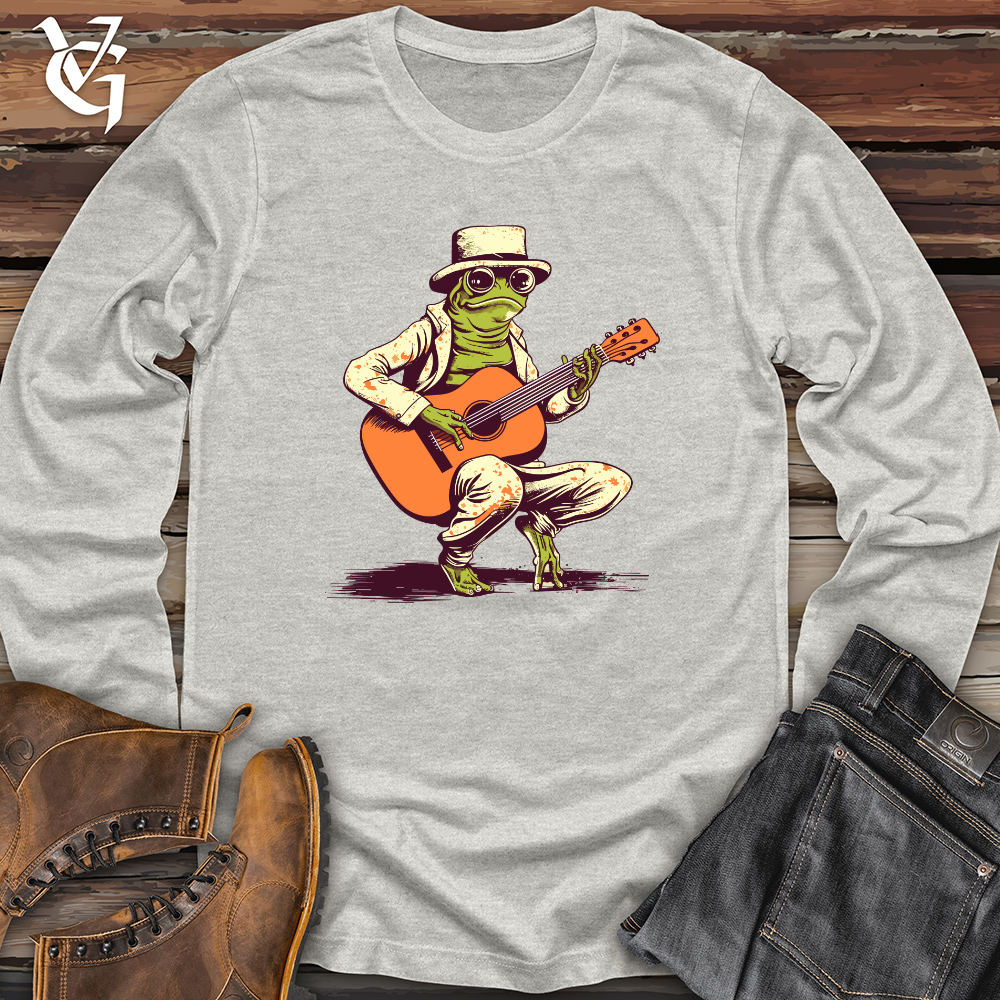 Vintage Guitar Frog Long Sleeve