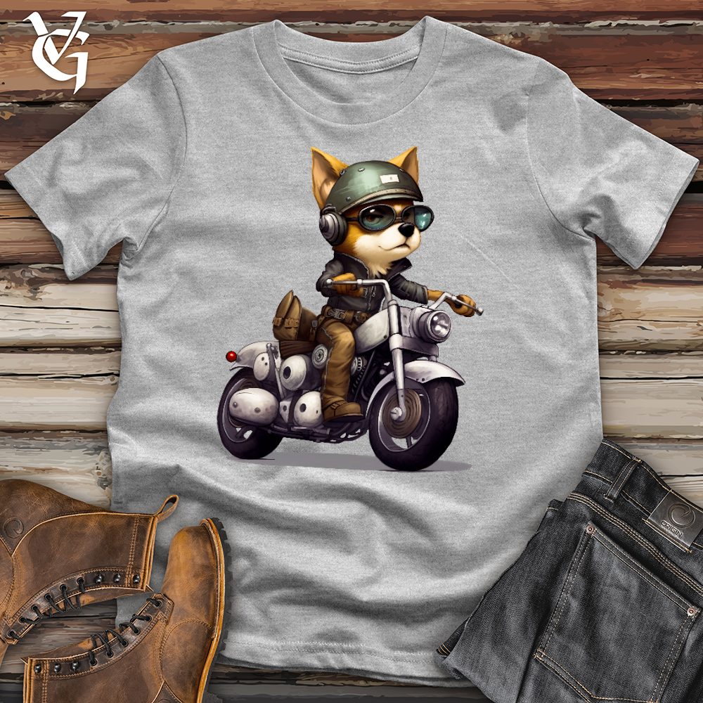 Biker Dog Cotton Tee