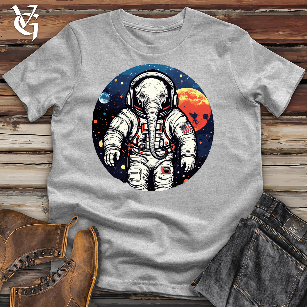 Elephant Astronaut Cotton Tee