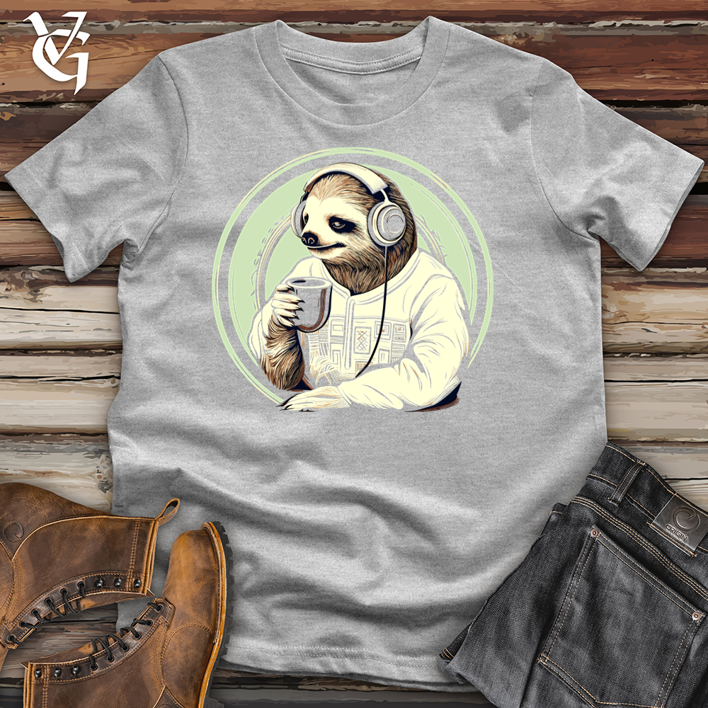 Laid Back Java Sloth Cotton Tee Cotton Tee