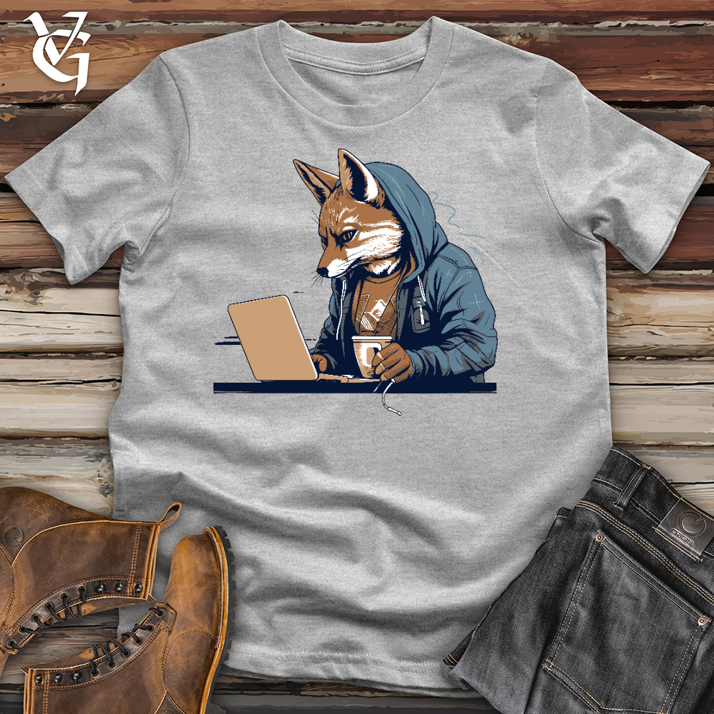 Foxy Tech Sip Cotton Tee