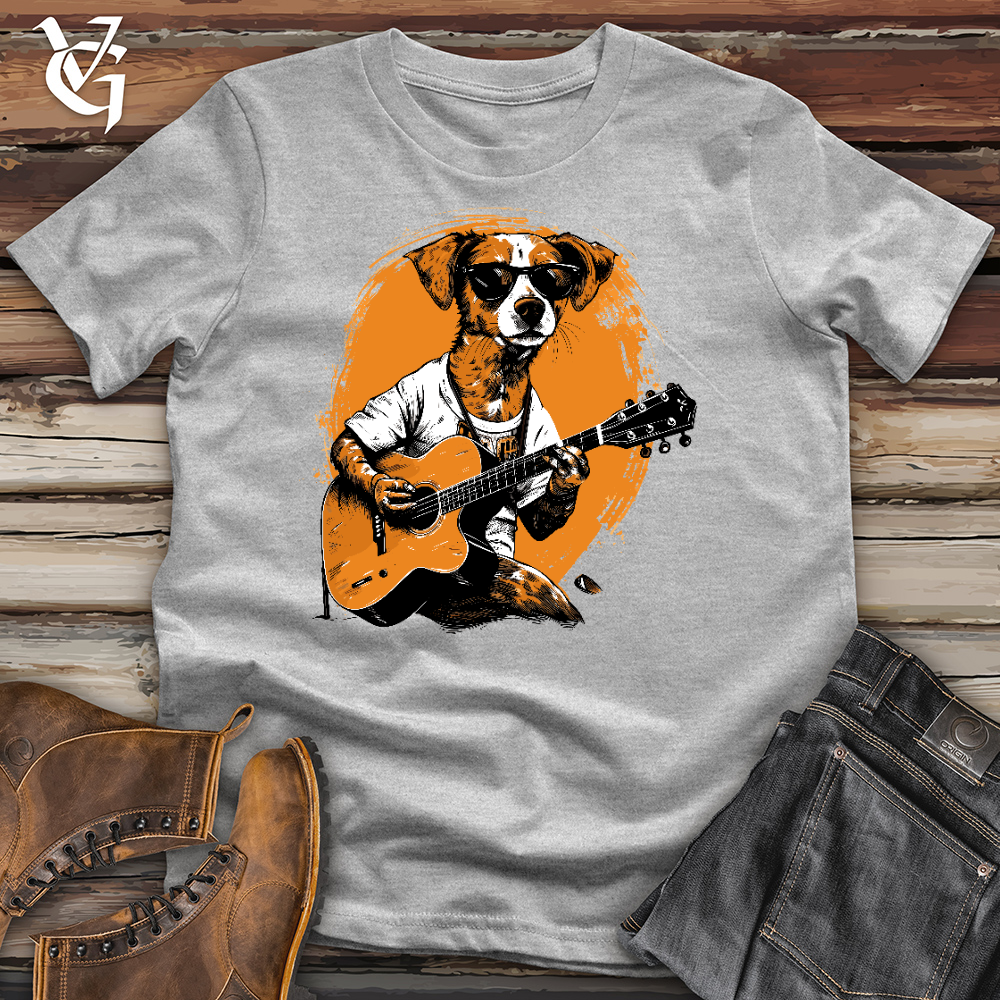 Dog Guitarist Cotton Tee