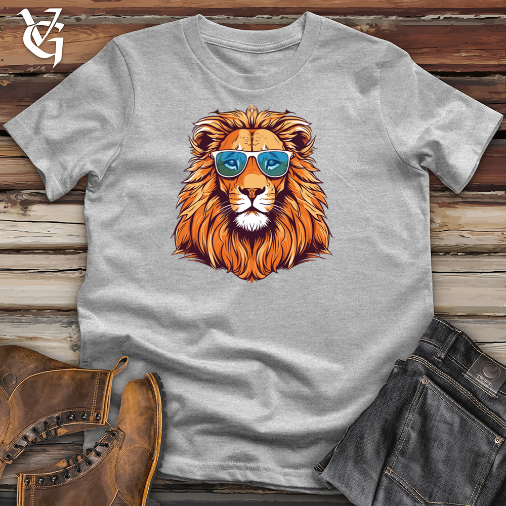 Zenned-out Lion Cotton Tee