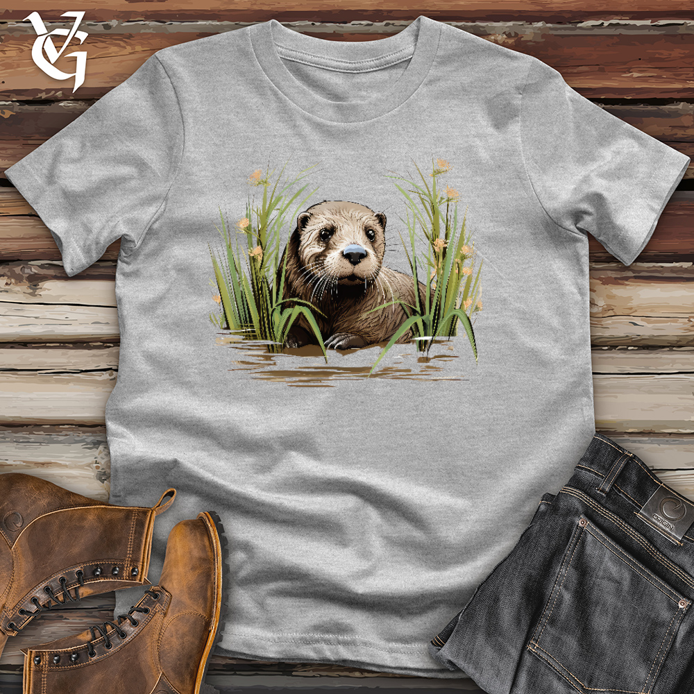 Curious Otter Cotton Tee