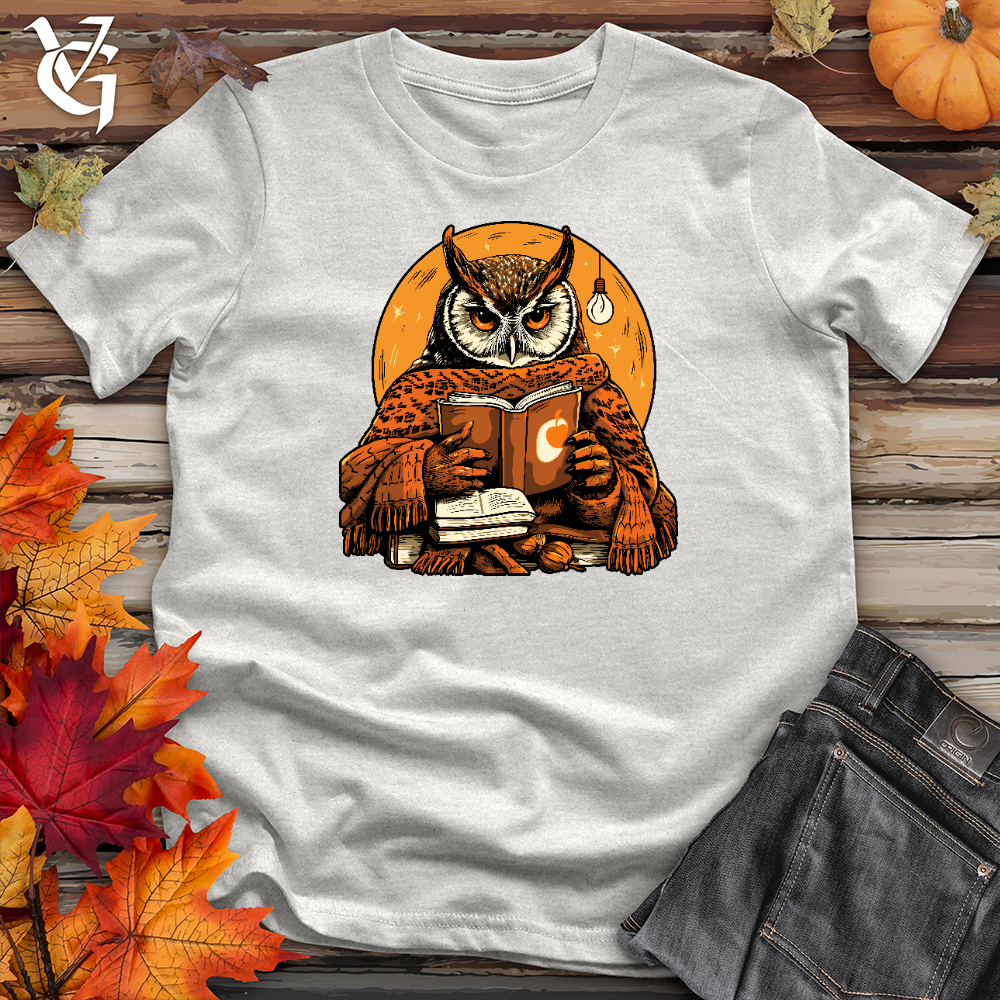 Wise Owl Autumn Pages Cotton Tee