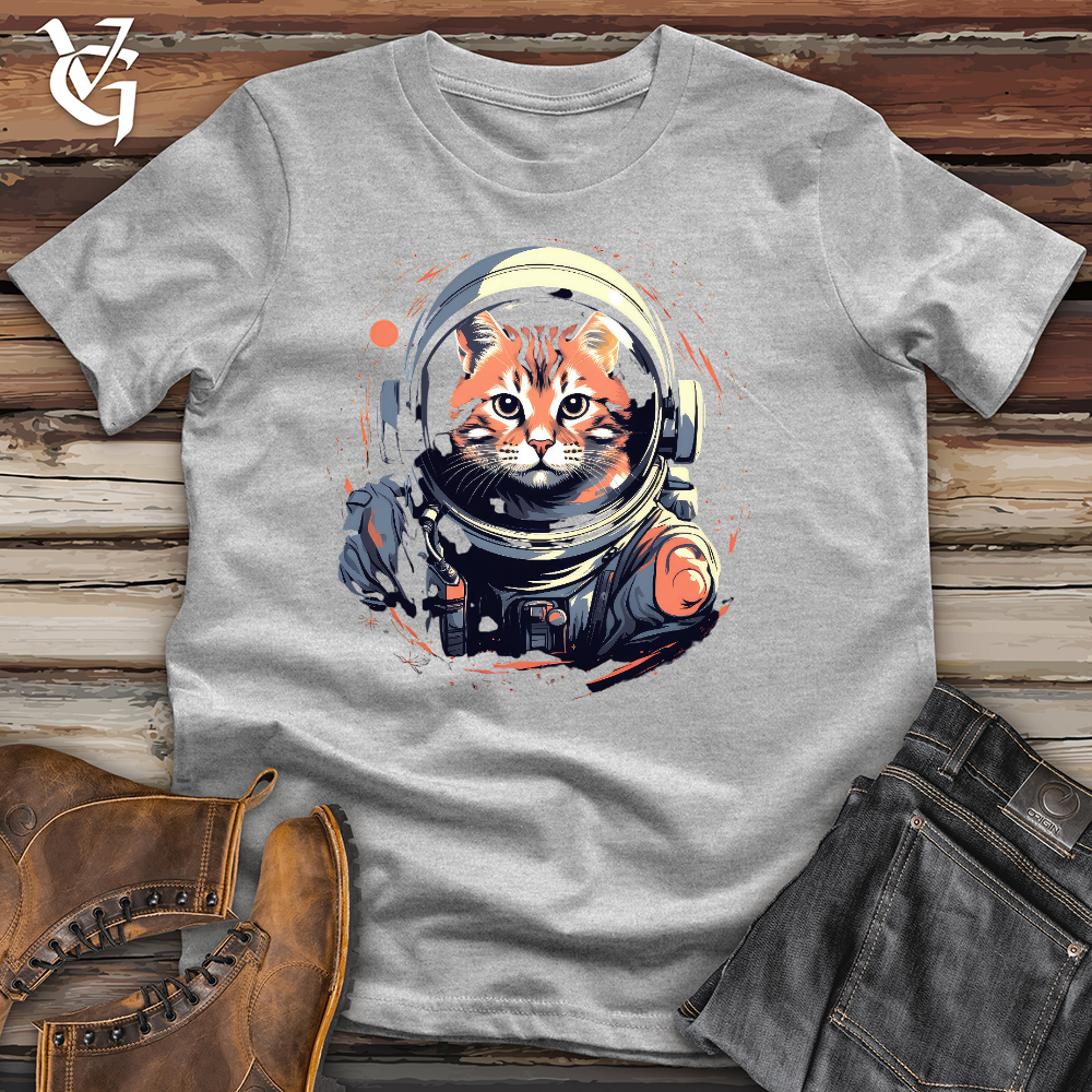 Cat Astronaut Cotton Tee