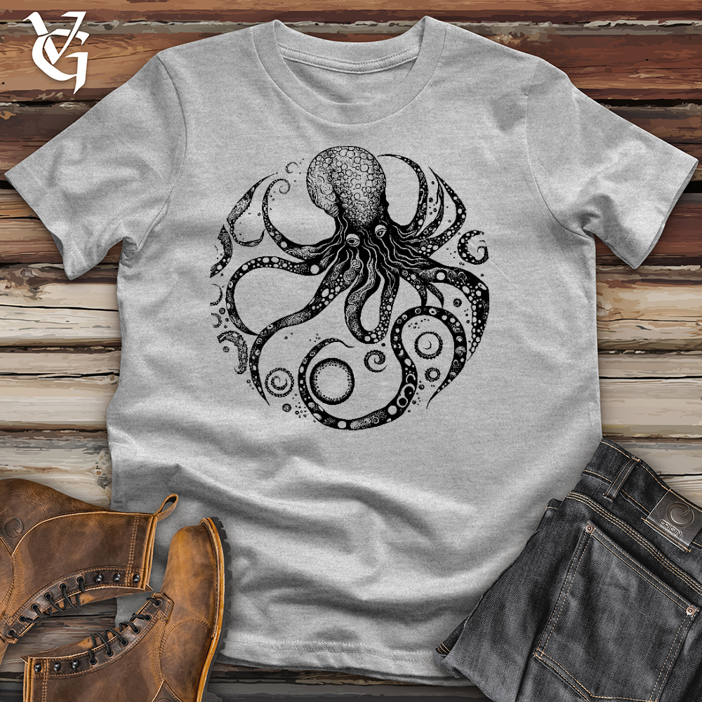 Cycle Of The Octopus Cotton Tee