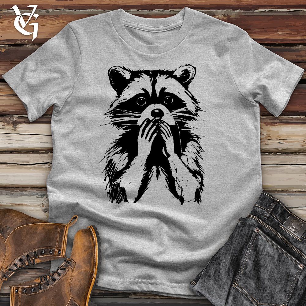 Raccoon Whoops Cotton Tee