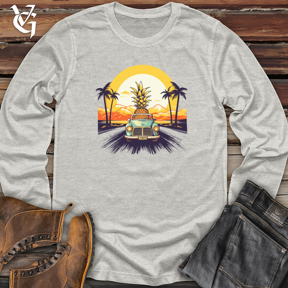 Retro Roadtrip Pineapple Long Sleeve