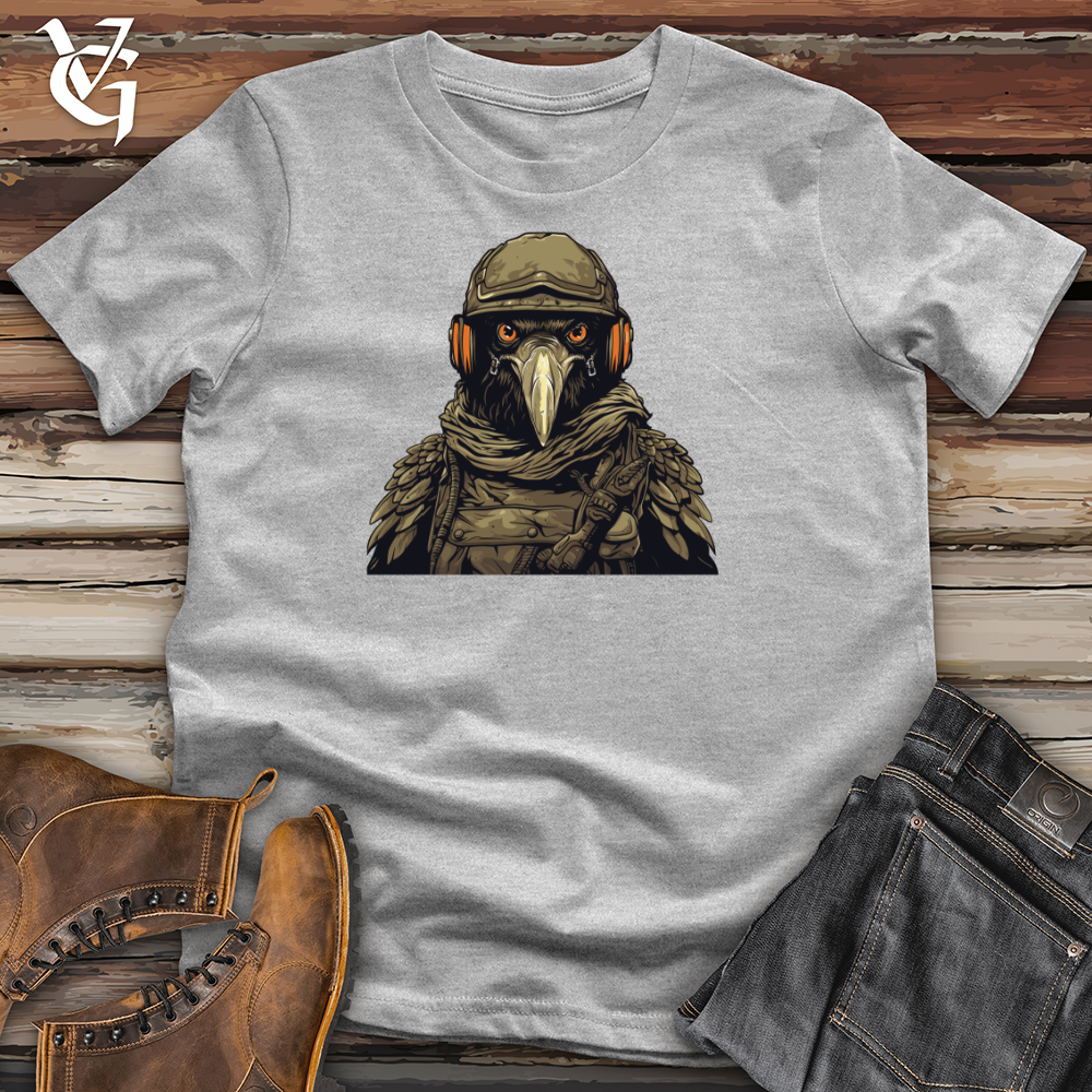 Raven Brigade in Helmet Valor Cotton Tee