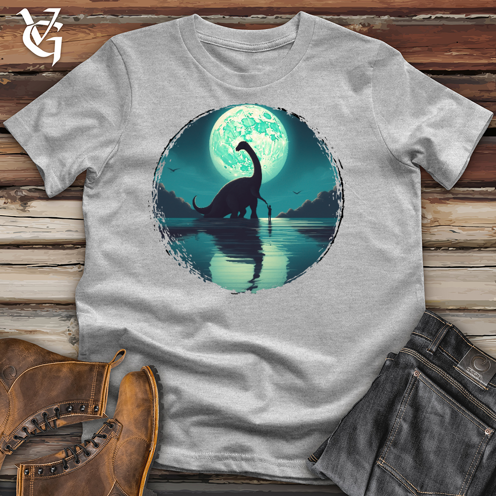 Dino Under The Moon Cotton Tee