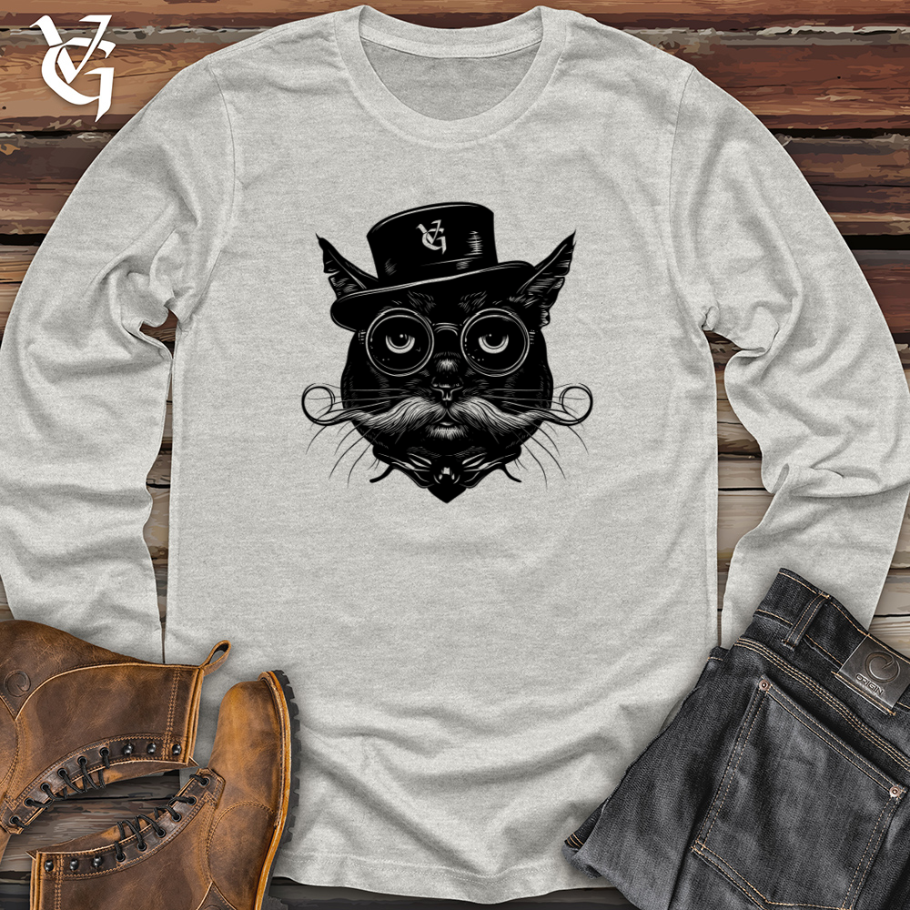 Cat Gentleman Monocle Long Sleeve