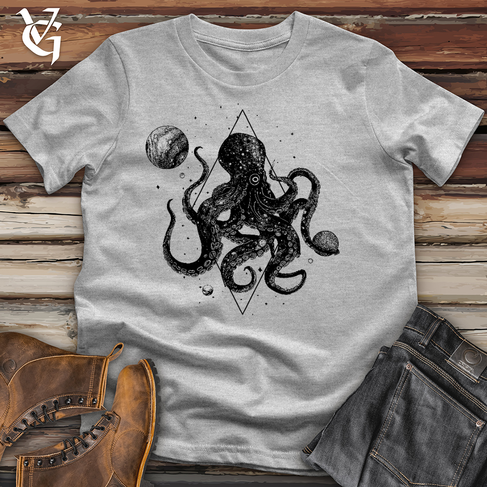 Cosmic Octopus Cotton Tee