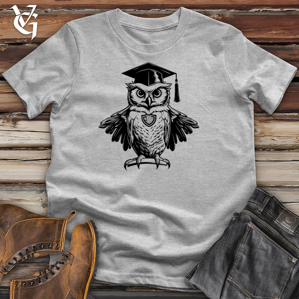 Wise Graduate Owl Cotton Tee