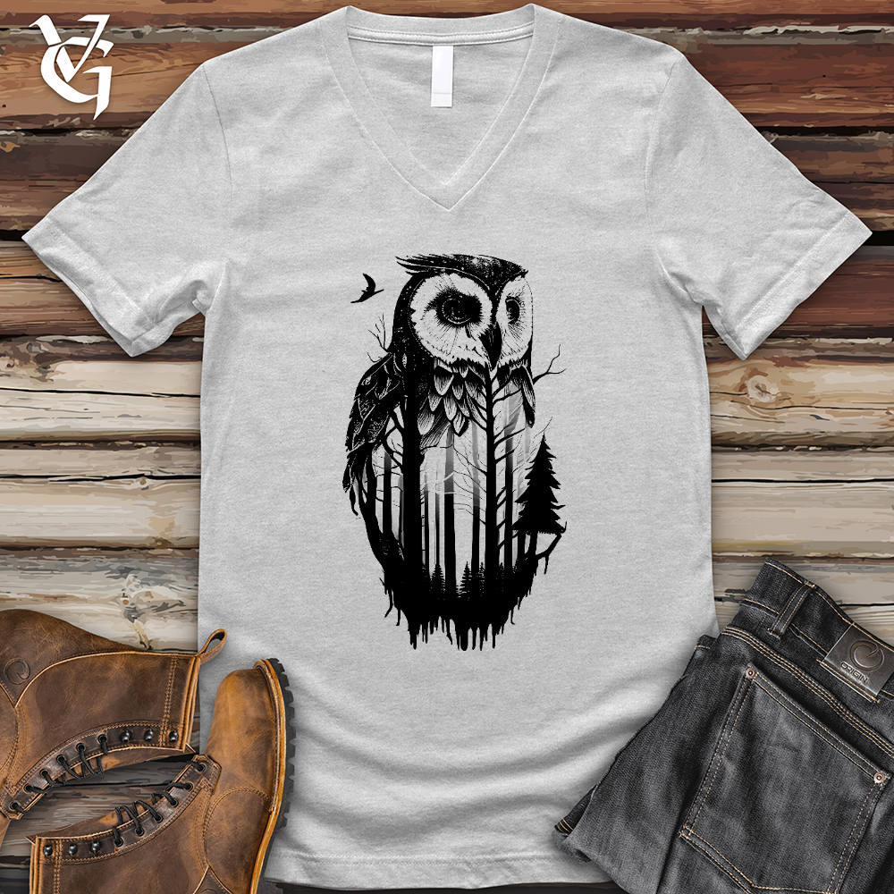 Owl Soul V-Neck Tee