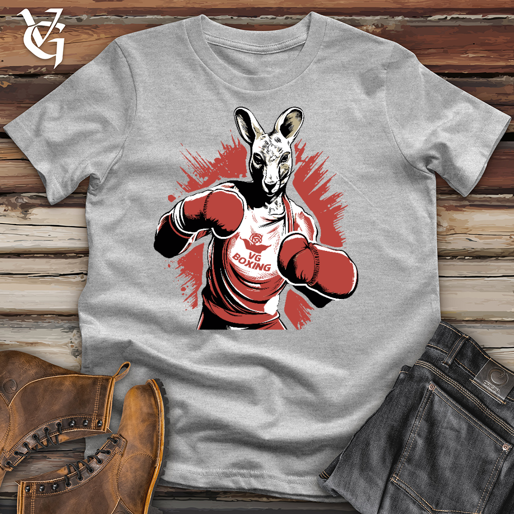 Boxing Kangaroo Cotton Tee