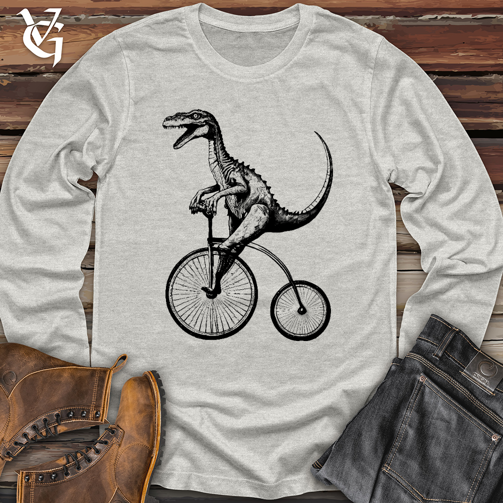 Dinosaur Cyclist Long Sleeve