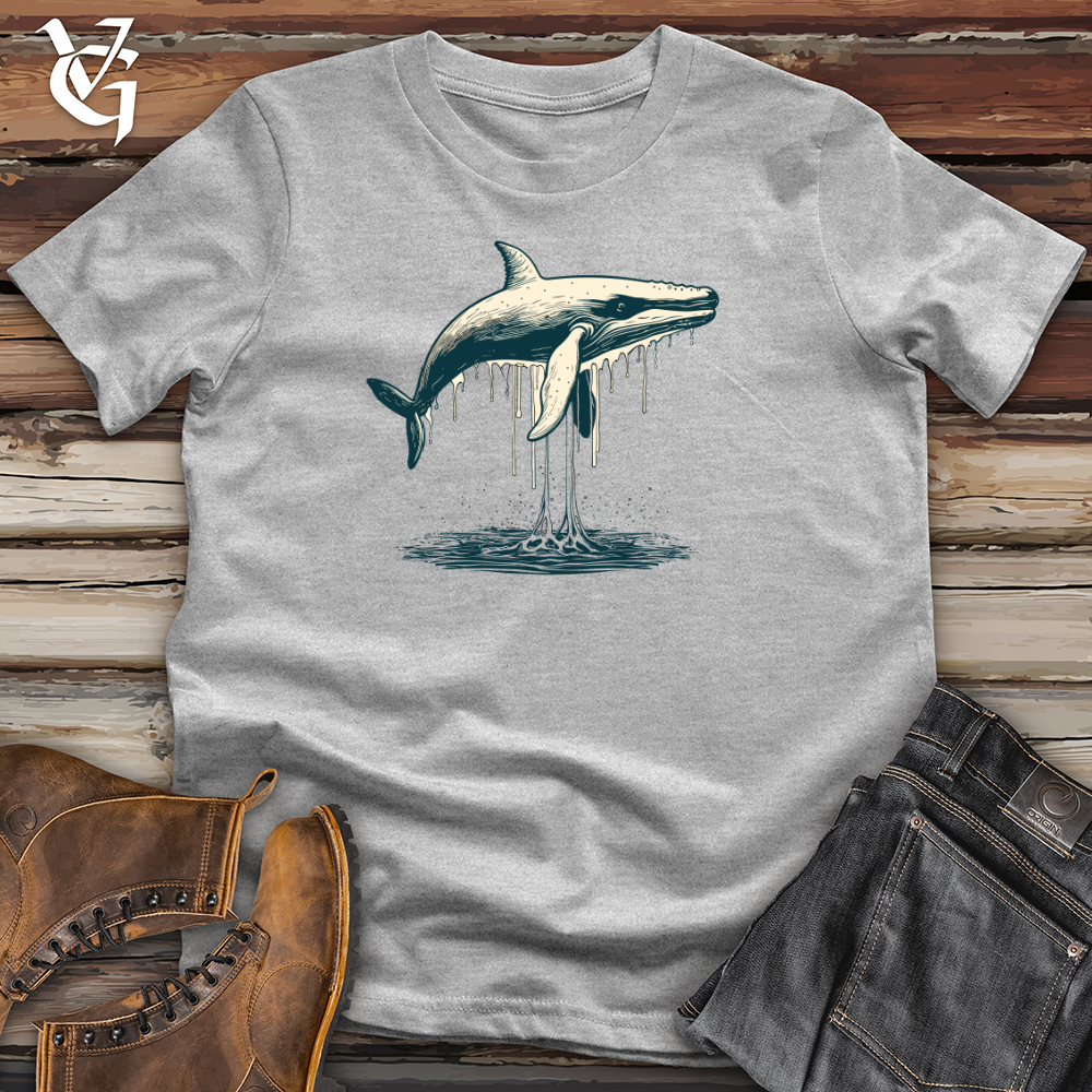 Vintage Arctic Whale Cotton Tee